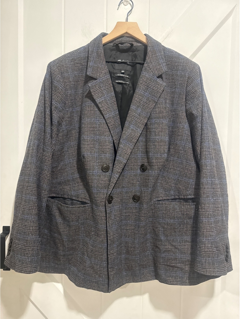 Madewell The Rosedale Blazer in Italian Fabric, Size 22W